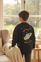 Kapitone Sweatshirt - You Are My Universe - 0