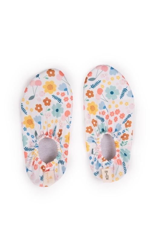Kaydırmaz Havuz/Deniz Patik - Pretty Floral