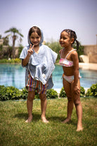 Uv Korumalı Fırfırlı Tie Dye Bikini Set - 2