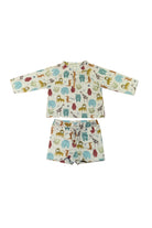 Miela Kids-Uv Korumalı Alt Üst Erkek Bebek Mayo Seti – Jungle-Bebek Swimwear-1-Milagron.com