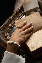 Miela-Miela Kare Gold İnci Yüzük-Yüzük-4-Milagron.com