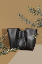 Miéra Atelier-Antares Siyah Tote Bag-Omuz Çantası-3-Milagron.com