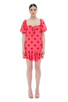 Miha-Amy Elbi̇se Turuncu-Elbise-1-Milagron.com