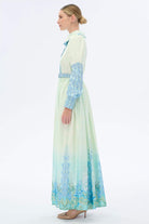 Miha-Balon Kollu Elbi̇se-Elbise-6-Milagron.com