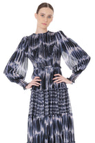 Miha-Bati̇k Desenli̇ Uzun Elbi̇se-Elbise-8-Milagron.com