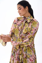 Miha-Bebe Yaka Oversi̇ze Elbi̇se-Elbise-24-Milagron.com