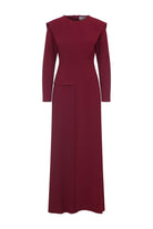 Miha-Bordo Pi̇leli̇ Elbi̇se Bordo-Elbise-1-Milagron.com