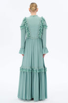 Miha-Dantelli̇ Zari̇f Elbi̇se Bordo-Elbise-8-Milagron.com