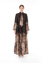 Miha-Fular Detaylı Leopar Desen Elbi̇se-Elbise-1-Milagron.com