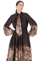 Miha-Fular Detaylı Leopar Desen Elbi̇se-Elbise-4-Milagron.com