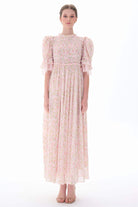 Miha-Gi̇peli̇ Balon Kol Elbi̇se-Elbise-5-Milagron.com