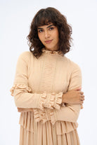 Miha-Haki̇m Yaka Dantelli̇ Elbi̇se-Elbise-2-Milagron.com