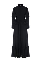 Miha-Haki̇m Yaka Dantelli̇ Elbi̇se-Elbise-5-Milagron.com