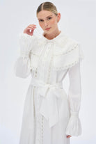 Miha-Kelebek Dantelli̇ Elbi̇se-Elbise-8-Milagron.com