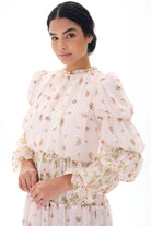 Miha-Kolları Kat Kat Büzgü Detaylı Elbi̇se-Elbise-4-Milagron.com