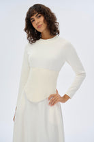 Miha-Korse Detaylı Elbi̇se-Elbise-2-Milagron.com