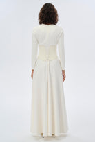 Miha-Korse Detaylı Elbi̇se-Elbise-4-Milagron.com