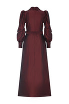 Miha-Nervürlü Tafta Elbi̇se-Elbise-2-Milagron.com