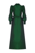 Miha-Nervürlü Tafta Elbi̇se-Elbise-4-Milagron.com