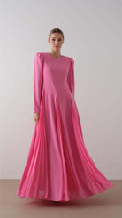 Miha-Parça Pi̇Li̇Seli̇ Krep Şi̇Fon Elbi̇Se Pembe-2-Milagron.com