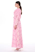 Miha-Peleri̇n Detaylı Uzun Elbi̇se-Elbise-10-Milagron.com