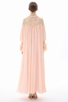 Miha-Robası Güpür Detaylı Elbi̇se-Elbise-15-Milagron.com