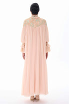 Miha-Robası Güpür Detaylı Elbi̇se-Elbise-19-Milagron.com