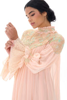 Miha-Robası Güpür Detaylı Elbi̇se-Elbise-20-Milagron.com