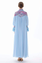 Miha-Robası Güpür Detaylı Elbi̇se-Elbise-3-Milagron.com