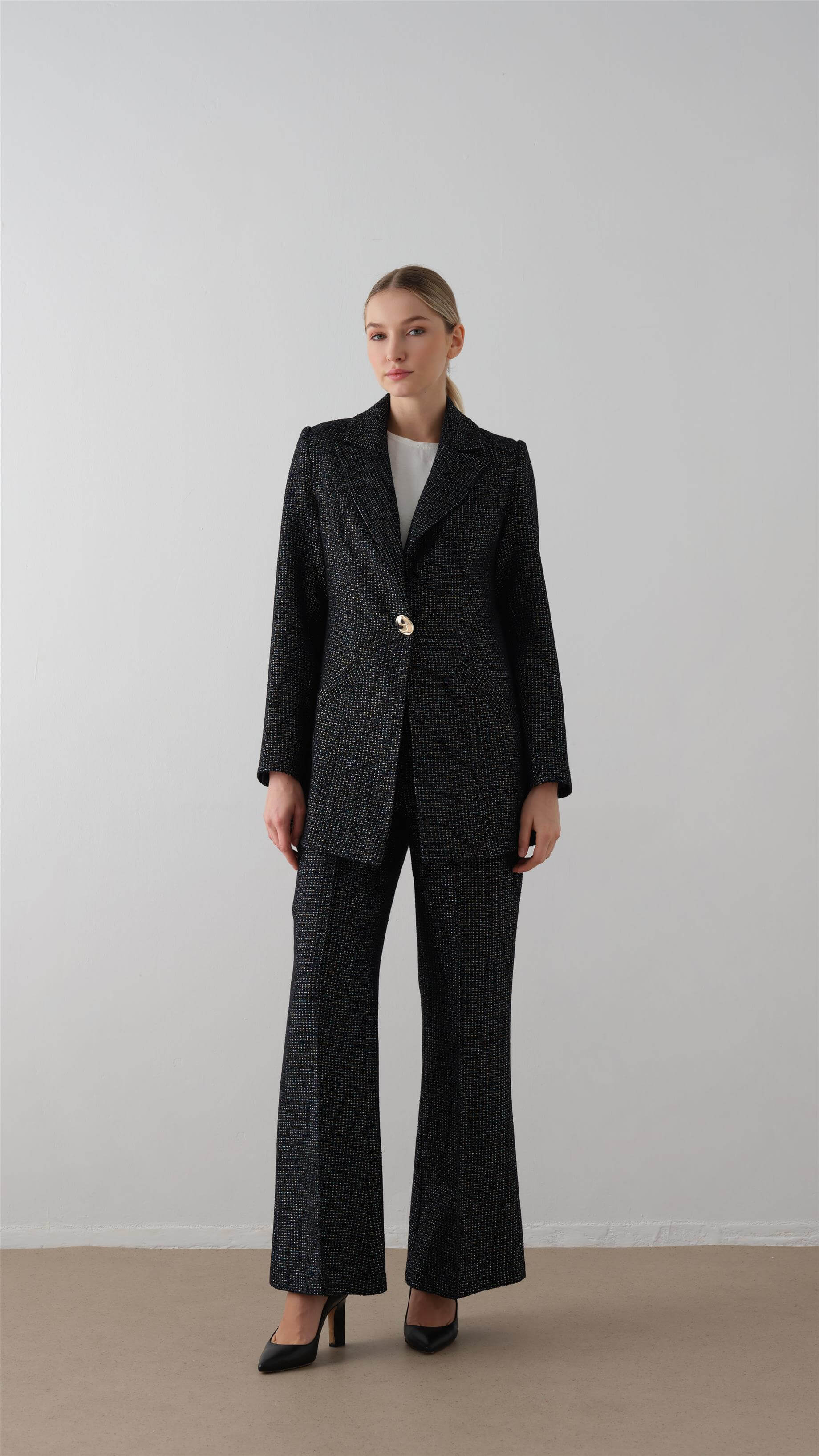Miha-Si̇Mli̇ Chanel Takim Lacivert-1-Milagron.com