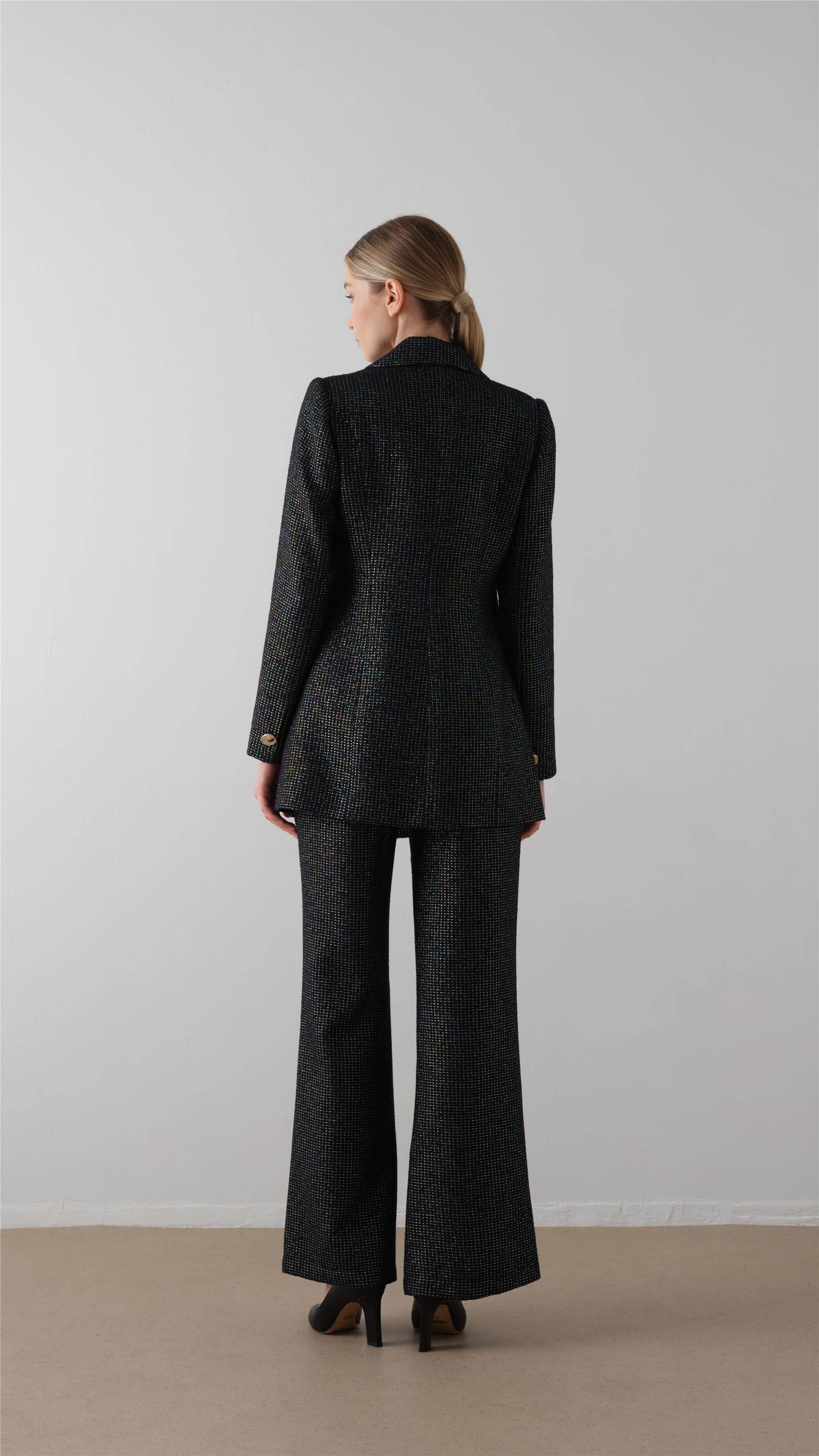 Miha-Si̇Mli̇ Chanel Takim Lacivert-4-Milagron.com