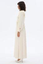 Miha-Yaprak Detaylı Romanti̇k Elbi̇se-Elbise-2-Milagron.com