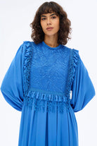 Miha-Yaprak Detaylı Romanti̇k Elbi̇se-Elbise-9-Milagron.com