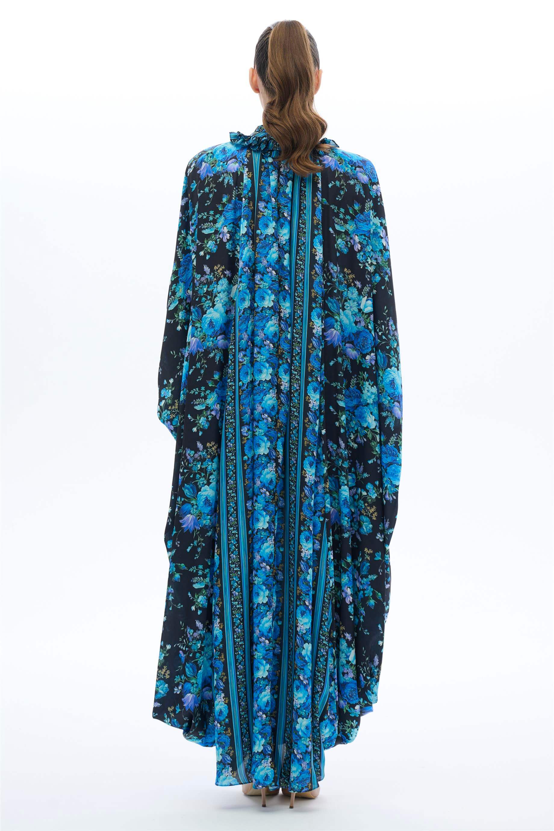 Miha-şeri̇t Garni̇li̇ Kaftan Elbi̇se Mavi-8-Milagron.com