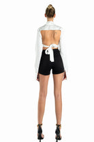 Mijau-Black Shorts-Şort-3-Milagron.com