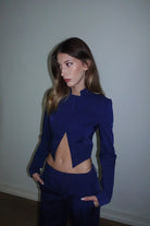 Mijau-Midnight Blue Jacket-Ceket-4-Milagron.com
