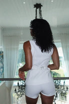 Mijau-White Shorts-Şort-2-Milagron.com