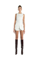 Mijau-White Shorts-Şort-3-Milagron.com