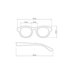 Okkia Milano Unisex Güneş Gözlüğü Midnight / Lens: Yeşil Gradyan