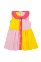 Milky Wilky-Blok Renkli̇ Elbi̇se-Çocuk Elbise & Tulum-1-Milagron.com