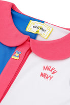 Milky Wilky-Kız Çocuk Blok Renkli̇ Elbi̇se-Çocuk Elbise & Tulum-3-Milagron.com