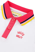 Milky Wilky-Kız Çocuk Polo Yaka Elbise-Çocuk Elbise & Tulum-2-Milagron.com