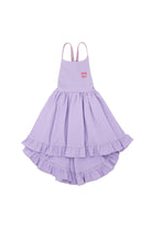 Milky Wilky-Kız Çocuk Simli Askılı Sırt Dekolteli Elbise-Çocuk Elbise & Tulum-1-Milagron.com