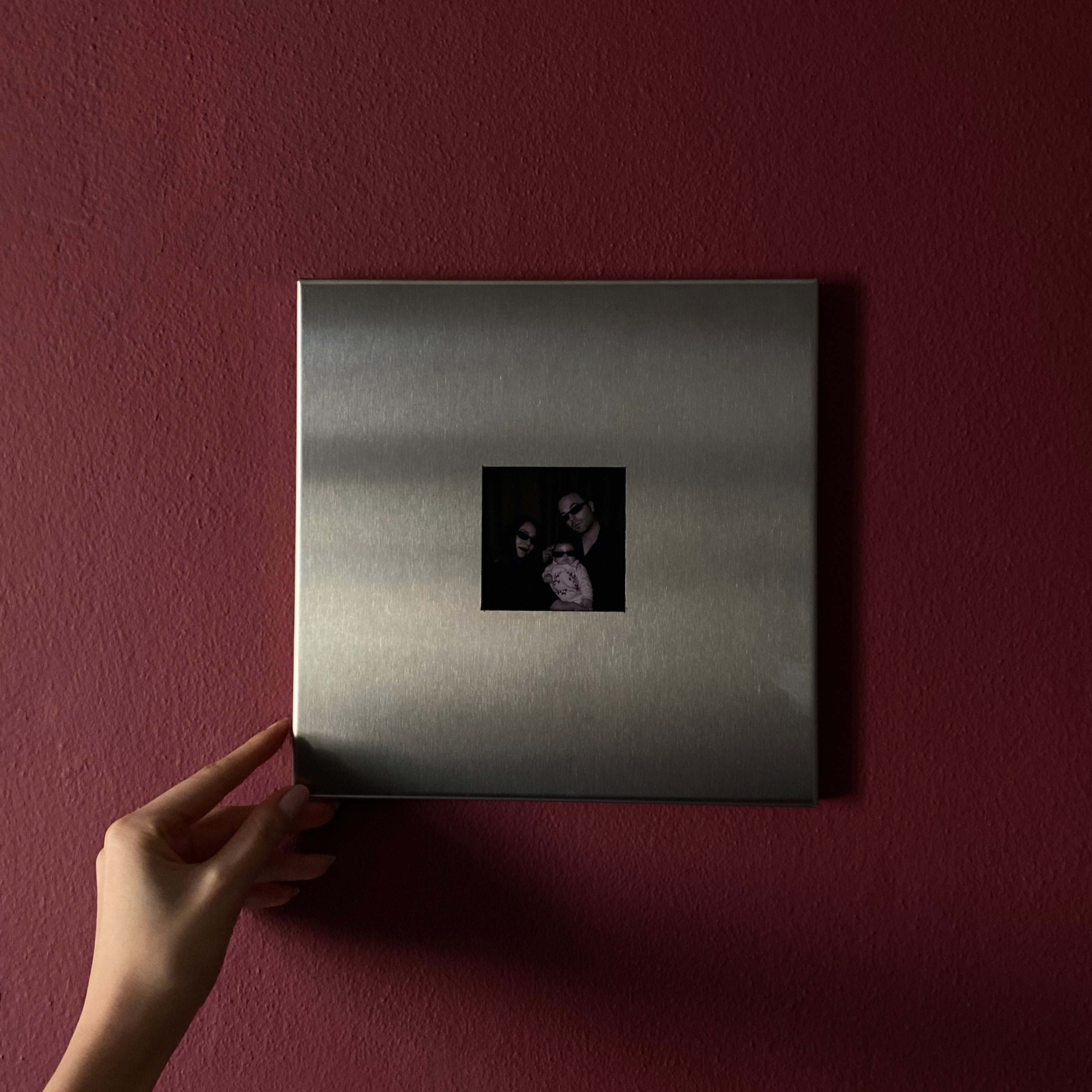 Minimal Stainless Steel Photo Frame