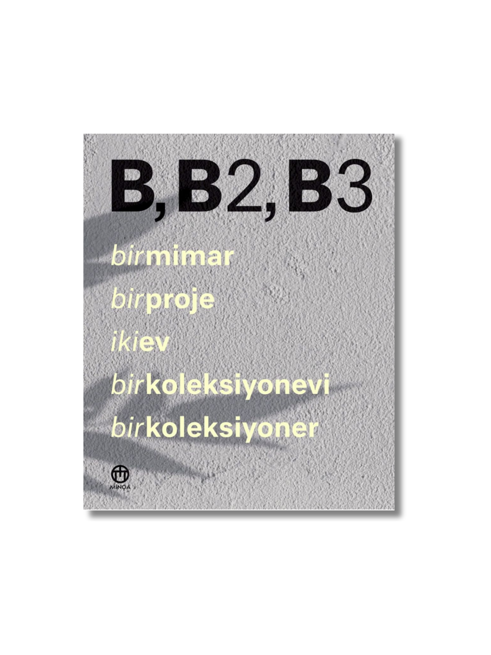 B, B2, B3 - bir mimar, bir proje, iki ev, bir koleksiyonevi, bir koleksiyoner