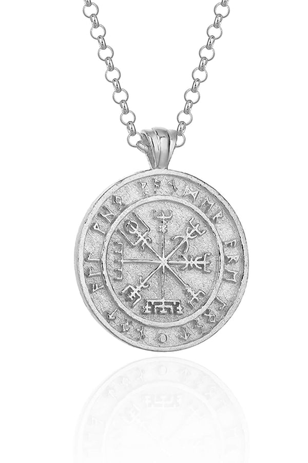 Gümüş Vegvisir Kolye