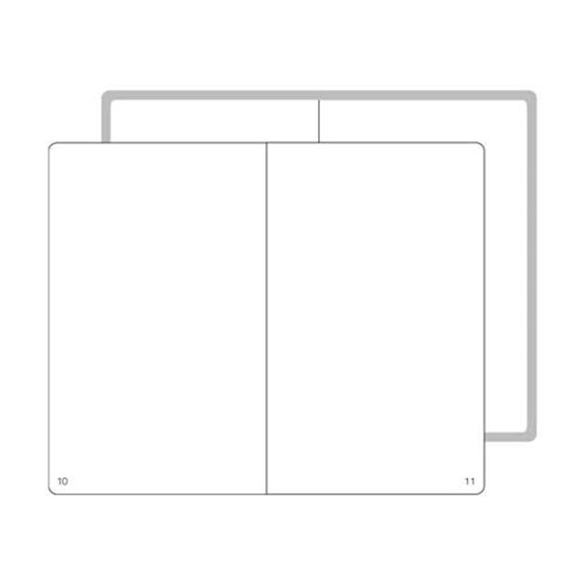Miquelrius-B7 Chromatic Çizgisiz Defter Grey/Gris-Defter-2-Milagron.com
