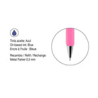 Miquelrius-Metal Bright Pink&Yellow Özel Kutusunda 0.7 Mm Tükenmez Kalem-Kalem-4-Milagron.com