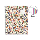 Miquelrius-Miquelrius A4 70gsm 100 Yaprak Telli çizgili Leaves In The Wind Defter-Defter-2-Milagron.com