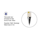 Miquelrius-Miquelrius Metal Geométrico özel Kutusunda 0.7 Mm Tükenmez Kalem-Tükenmez Kalem-4-Milagron.com